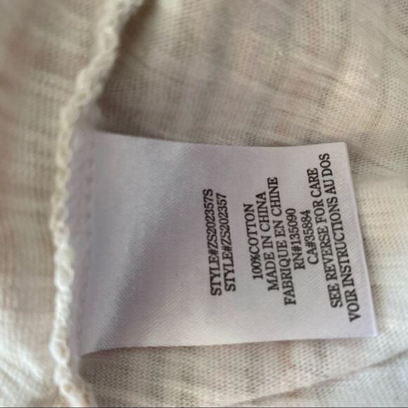 Z Supply -Mila Stripe Cotton Shorts (Small) - Picture 6 of 7